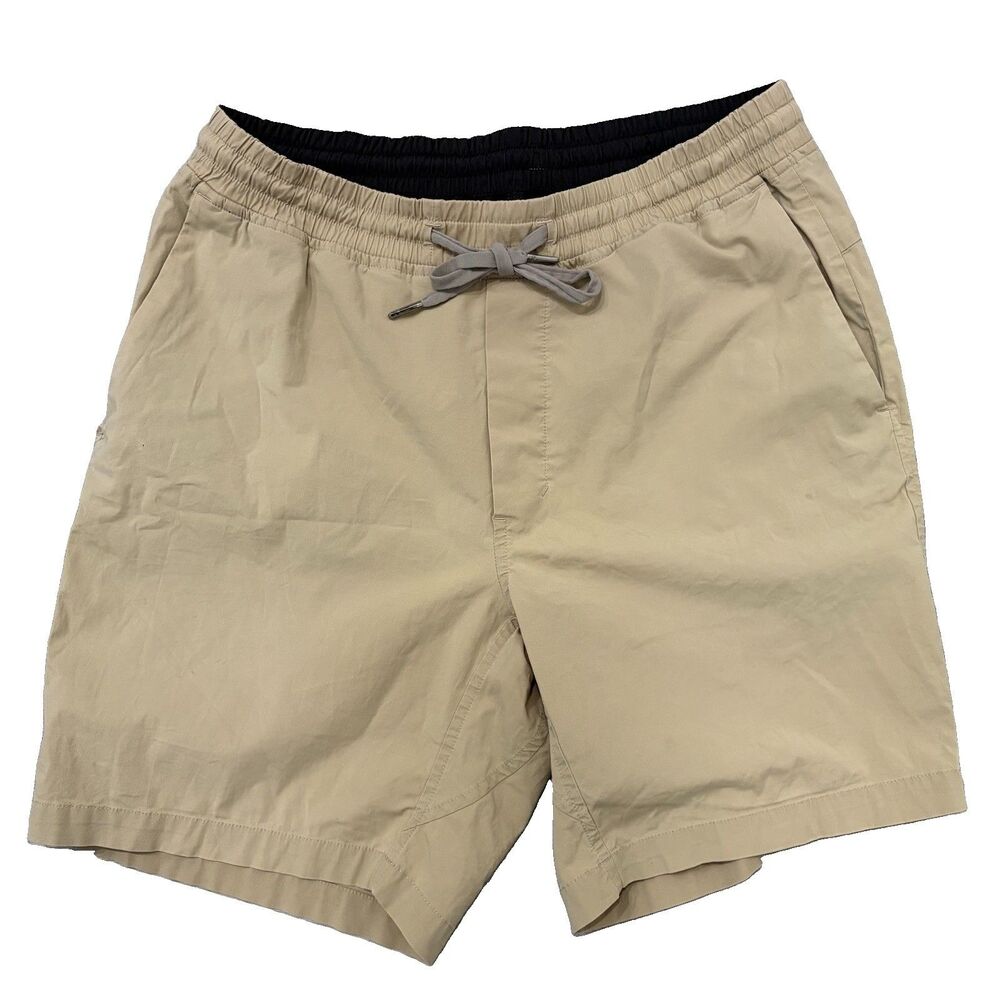 Lululemon Mens Pace Breaker Shorts Size L Sand